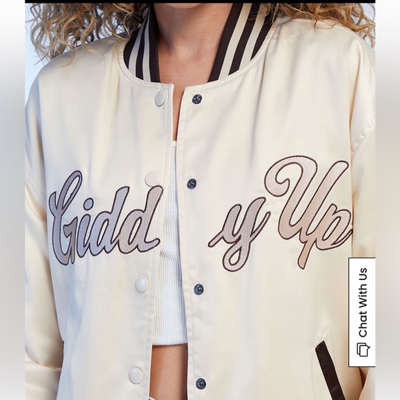 PacSun Giddy Up Varsity Jacket - Picture 2 of 4